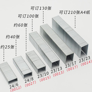 Deli Staples 24/6 Standard Size Metal Wire Office Stationery Wholesale - Product Image 2