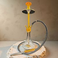 Chicha personnalisée de 60 cm de haut en résine colorée et alliage d'aluminium, tendance pour les salons de chicha, les bars, les restaurants, les cafés, les clubs, les fêtes, pour fumer la chicha