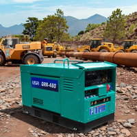 Pabrik langsung 500A Kubota DC Power Generation Set mesin las dua stasiun Las Manual pelindung Gas Argon Arc Welding