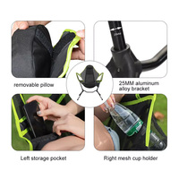 Hamac suspendu Portable d'extérieur, chaise de Camping pliante à bascule