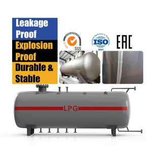 Horizontal lpg autogas cooking gas tank mounded vessels for Kenya