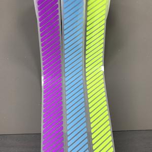 KAIRENダイヤモンドグレードPVC反射熱伝達ビニールテープカスタム卸売セグメントフィルムブルー - Product Image 5