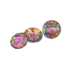 Factory High Quality Acrylic Diamond Garment Decorated Shiny rainbow <strong>Crystal</strong> <strong>Buttons</strong> - Product Image 4