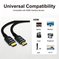 Câble HDMI 2.2 SIPU 2026 Nouveau 16K 96 Gbit/s Ultra Haute Vitesse 16K 60Hz 1m 1.5m 2m 3m pour HDTV PS5 Home Cinéma CE RoHS
