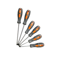 Ensemble de tournevis de réparation automobile personnalisé en usine, 6 pièces, acier au chrome-vanadium, magnétique puissant, ensemble de tournevis professionnel