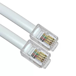 Phone Cord Lead Handset Cords Coiled RJ10 4P4C Male to Male for Sennheiser Microphones RJ10 Data Ports - Product Image 2