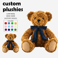 JRA Faible MOQ Créez Votre Propre Peluche Personnalisée, Adorables Animaux en Peluche Dragon Personnalisables, Jouet en Peluche Cochon Personnalisable en Coton