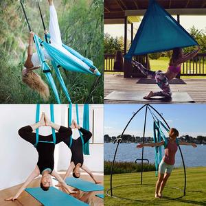 Ensemble de hamac de <span class=keywords><strong>yoga</strong></span> volant Divtop balançoire de <span class=keywords><strong>yoga</strong></span> aérienne anti-gravité avec outil d'inversion en nylon pour une utilisation en studio - Product Image 5
