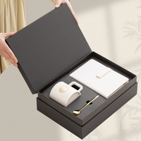 Coffret cadeau d'affaires haut de gamme, logo personnalisé en relief, fait main, écologique, cadeau d'entreprise de luxe pour la promotion des entreprises