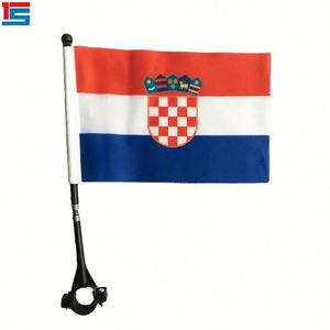 Albania Bike <b>Flags</b> 6*8 Inches 100% Polyester Wholesale Football Events for Indoor and Outdoor Education Decorations - Product Image 4