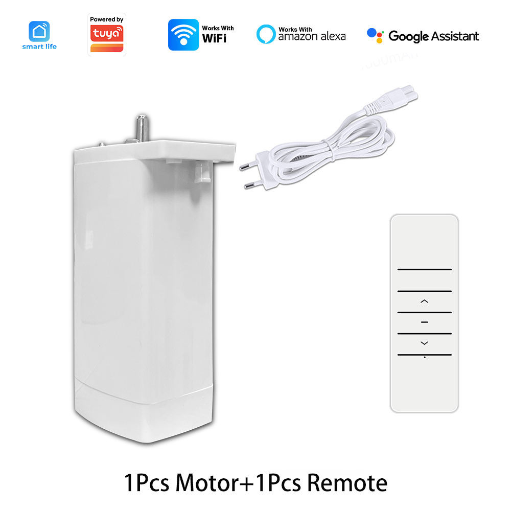 1 Moteur + 1 Télécommande Blanc