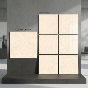 Azulejos de Porcelana Pulida y Esmaltada Aeroni Bronze 800x800mm, Efecto Piedra Marrón Cálido para Pisos - Product Image 3