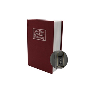 Libro Dizionario Segreto con Cassaforte Nascosta e Serratura a Password, Costruzione in ABS e Metallo, Contenitore Antiurto - Product Image 1