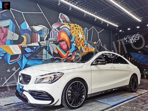 Pièces pour pare-chocs de voiture, accessoire pour voiture, CLA45 W117, style AMG, <span class=keywords><strong>Mercedes</strong></span> <span class=keywords><strong>Benz</strong></span> classe <span class=keywords><strong>CLA</strong></span> 2013 <span class=keywords><strong>2014</strong></span> 2015 2016 2017 2018, produit populaire, 2019 - Product Image 6