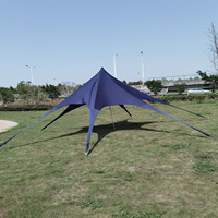 Tente de protection solaire 6 pouces la plus vendue avec toit en Lycra élastique pour le camping, la plage et l'extérieur - Portable