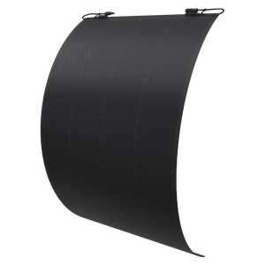 Panneau solaire monocristallin HPBC 250W anti-fissuration, expédition rapide, stock disponible, flexible, noir, pour balcon, bateau, utilisation extérieure - Product Image 1
