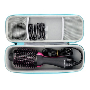 เคสปกป้องปกป้องกระเป๋าพกพาได้ทำจาก EVA แข็ง,ที่ครอบสำหรับ <span class=keywords><strong>Revlon</strong></span> ที่เป่าผม & อุปกรณ์เพิ่มวอลลุ่มและอุปกรณ์จัดแต่งทรงผมแบบขั้นตอนเดียว - Product Image 1