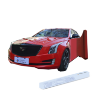 Film de vinyle pour emballage de voiture en PET rouge cristal super brillant Rouleau de PVC PPH de l'usine Vente en gros Protection contre les changements de couleur de carrosserie