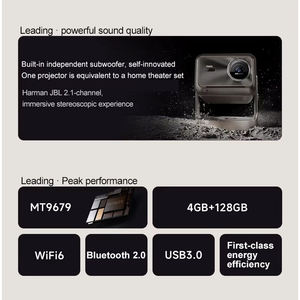 Proyector Láser <span class=keywords><strong>Hisense</strong></span> Vidda C2 Pro 4K Android 11 Portátil, Zoom 0.9-1.5:1, 3000 Lúmenes, 360 Grados, Autoenfoque, Cine en Casa - Product Image 6
