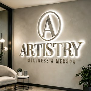 Letrero Comercial Personalizado <span class=keywords><strong>de</strong></span> Acero Inoxidable con Logotipo <span class=keywords><strong>de</strong></span> Empresa, Letras <span class=keywords><strong>de</strong></span> Canal Iluminadas con Halo, Letrero <span class=keywords><strong>de</strong></span> Pared para Cafetería, Fabricante OEM LC - Product Image 6