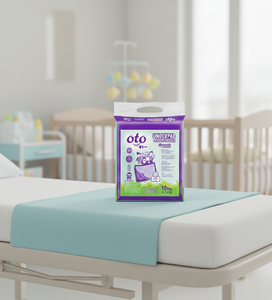 แผ่นรองกันเปื้อน Oto ขนาด 60x45 ซม. 10-12 ชิ้น แบบใช้แล้วทิ้ง ผิวสัมผัสนุ่ม ซึมซับดีเยี่ยม ป้องกันสิ่งสกปรก ใช้งานสะดวกสบาย - Product Image 1