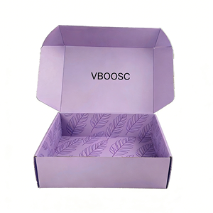 <span class=keywords><strong>Cajas</strong></span> <span class=keywords><strong>de</strong></span> Regalo Personalizadas con Logotipo Gratuito, Color Rosa y Morado, <span class=keywords><strong>Cajas</strong></span> <span class=keywords><strong>de</strong></span> Embalaje Corrugadas <span class=keywords><strong>para</strong></span> Cosméticos, <span class=keywords><strong>Cajas</strong></span> <span class=keywords><strong>de</strong></span> Envío, <span class=keywords><strong>Cajas</strong></span> <span class=keywords><strong>de</strong></span> Papel - Product Image 2