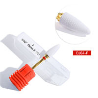 Cortador de manicura y pedicura personalizado, piezas de accesorios para fresadora eléctrica, brocas de cerámica para uñas de 3/32"