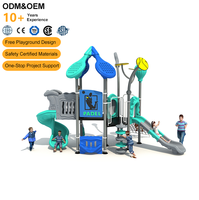 Équipement de terrain de jeu commercial extérieur pour enfants, style populaire chinois, robuste, pour parcs et aires de jeux extérieures