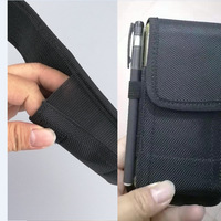 Clip de ceinture étui de téléphone portable pour iPhone XR XS MAX X 6 6S 5 5S 7 8 Plus 11 12 Pro MAX hommes pochette étui Oxford tissu nylon taille sac