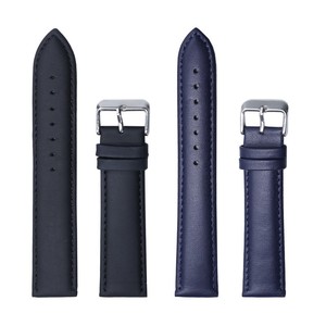 Bracelet en cuir pour la montre, avec cuir double face sur la surface de la boucle Bracelet de montre anti-sueur18.20.22.24mm - Product Image 6