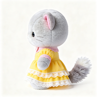Peluche en gros, jouet en peluche mignon, peluche chat douce pour enfants, peluche personnalisée