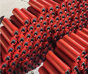 Yüksek kalite yeni karbon çelik ağır sanayi boya ve beton kemer ile konveyör taşıyıcı makara sabit bilyalı rulman - Product Image 5