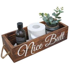 Organisateur en bois rustique de ferme en bois personnalisé pour une décoration d'intérieur amusante - Product Image 1