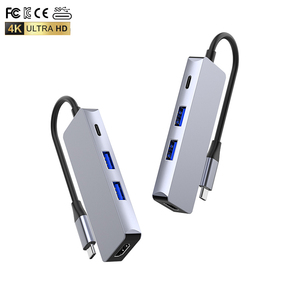 4 En 1 Tipo <span class=keywords><strong>C</strong></span> Hub 4K HDMI PD Adaptador 4 en 1 HDMI Hub <span class=keywords><strong>USB</strong></span> <span class=keywords><strong>C</strong></span> Dock 4K HDMI OTG <span class=keywords><strong>USB</strong></span> 3,0 PD Puerto <span class=keywords><strong>USB</strong></span> <span class=keywords><strong>C</strong></span> Hub - Product Image 6