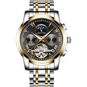 Reloj Mecánico Automático para Hombre, Esfera Luminosa, Diseño Hueco Moderno, Resistente al Agua, <span class=keywords><strong>Reserva</strong></span> de Energía, Alta Calidad, 20 mm, Oculto - Product Image 2