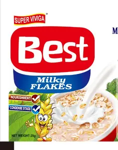 High quality milky flakes halal sweet milky oat
