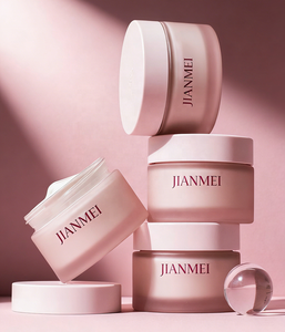 Barattolo in <span class=keywords><strong>Vetro</strong></span> Colorato Opaco Personalizzato per Cosmetici, <span class=keywords><strong>50</strong></span> <span class=keywords><strong>ml</strong></span> 50g, Rosa Macaron Viola, Colorato - Product Image 5
