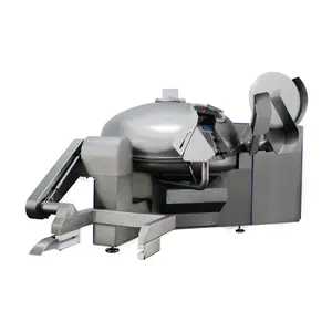 Automatic Meat Cutting Machine Commercial Vacuum Bowl Cutter And Mixer