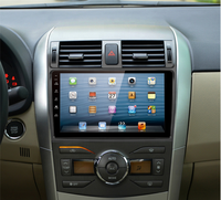 Marco para Estéreo de Auto TK-YB, 9 Pulgadas, para Toyota Corolla 2007-2013, Radio de Auto Android, Marco para Reproductor de DVD