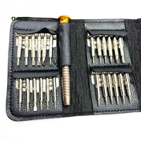 Jeu de tournevis portable 25 en 1 pour outils de tournevis de démontage de téléphone portable adaptés aux appareils informatiques