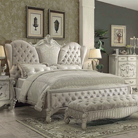 Europäisches Luxus-Antikdesign Schlafzimmermöbel Amerikanisches Landhausdesign Schlafzimmer-Sets