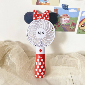 Ventilador Portátil OEM <span class=keywords><strong>de</strong></span> 600 mAh, Diseño <span class=keywords><strong>de</strong></span> <span class=keywords><strong>Mickey</strong></span> y Minnie, <span class=keywords><strong>de</strong></span> Plástico, Bonito, Recargable por USB, Mini Ventilador <span class=keywords><strong>de</strong></span> Escritorio para Oficina, para Estudiantes - Product Image 5