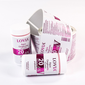 Rouleaux d'étiquettes personnalisées en feuille métallique pour produits cosmétiques, étiquettes autocollantes pour bouteilles de marque pour emballages de beauté - Product Image 4