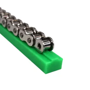 Rail de guidage de chaîne hmwpe pour chaîne à rouleaux Simplex 06B