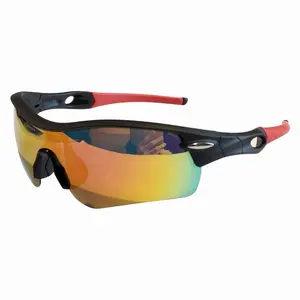 Óculos de sol polarizados anti-reflexo UV400 para ciclismo ajustável, novidade da moda da Amazon, óculos de sol oem