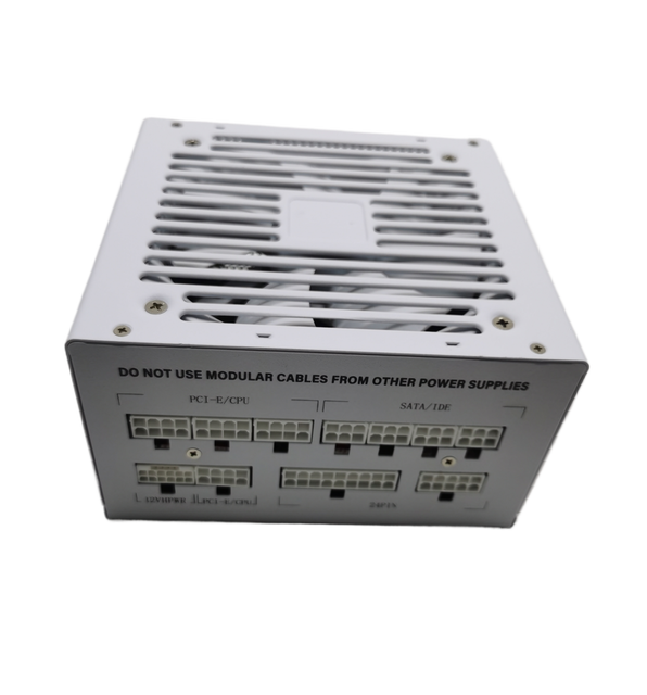 White Housing 1200W PSU Modular 80Plus Gold Certified Atx Full Modular Power Supply PCEI5.0 1200W APFC PSU for Nvidia RTX 4090