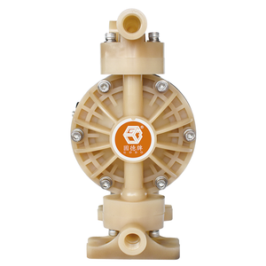 ปั๊มถ่ายโอนกรด GODO QBY3-10F PVDF ปั๊มลมแบบไดอะแฟรมคู่ สำหรับบำบัดน้ำ - Product Image 3