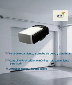 Moteur d'ouverture <span class=keywords><strong>de</strong></span> <span class=keywords><strong>porte</strong></span> <span class=keywords><strong>de</strong></span> <span class=keywords><strong>garage</strong></span> coulissante automatique universel intelligent à commande à distance, certifié CE, 1200N, entraînement par chaîne, levage facile - Product Image 6