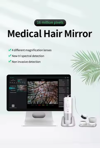 แท็บเล็ตแอนดรอยด์ 16 ล้านพิกเซล พร้อม AI วิเคราะห์เส้นผมและหนังศีรษะแบบดิจิทัล ความละเอียดสูง พร้อมรายงานพิมพ์ - Product Image 4