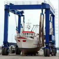 Grue portique de levage marine sur mesure de 450 tonnes pour navires, bateaux et yachts, fabriquée en Chine - Prix de la grue marine